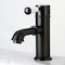 Kingston Brass KS7415DPL Paris Single Porcelain Lever Handle Bathroom Faucet, Bronze KS7415DPL - alternate 2